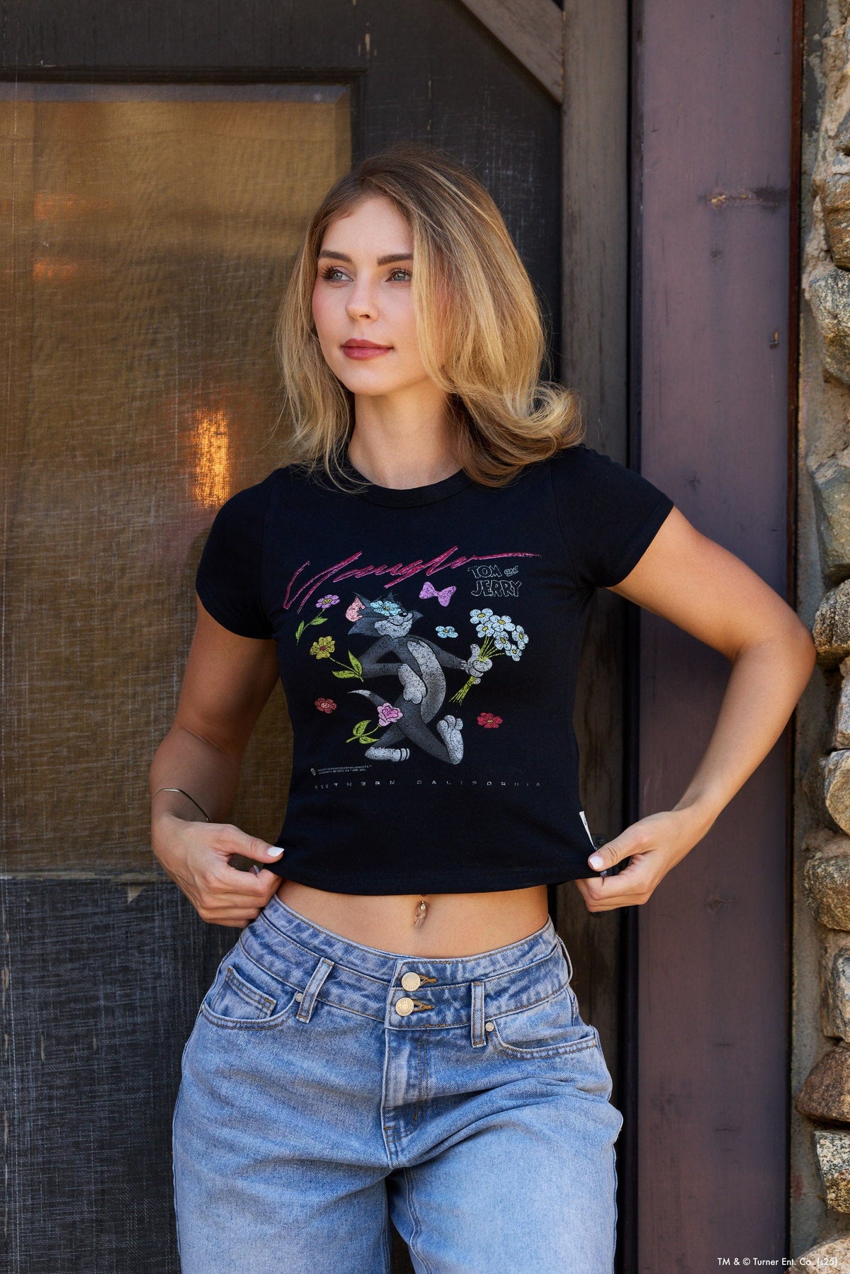 W405 Tom & Jerry Baby Tee