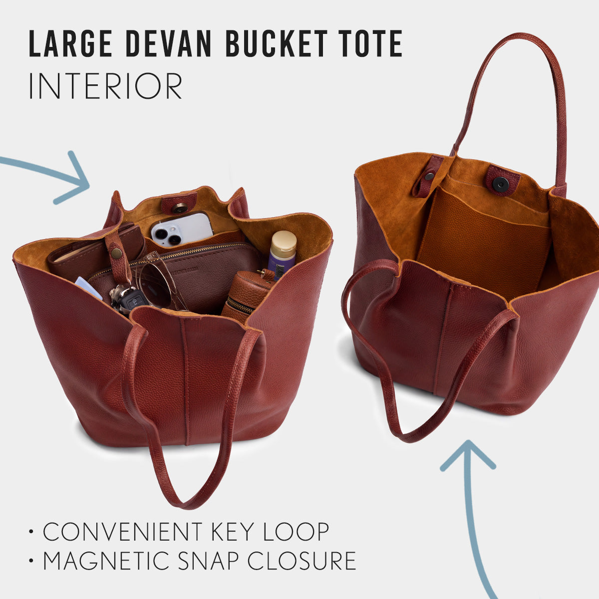 Almost Perfect' Devan Bucket Tote