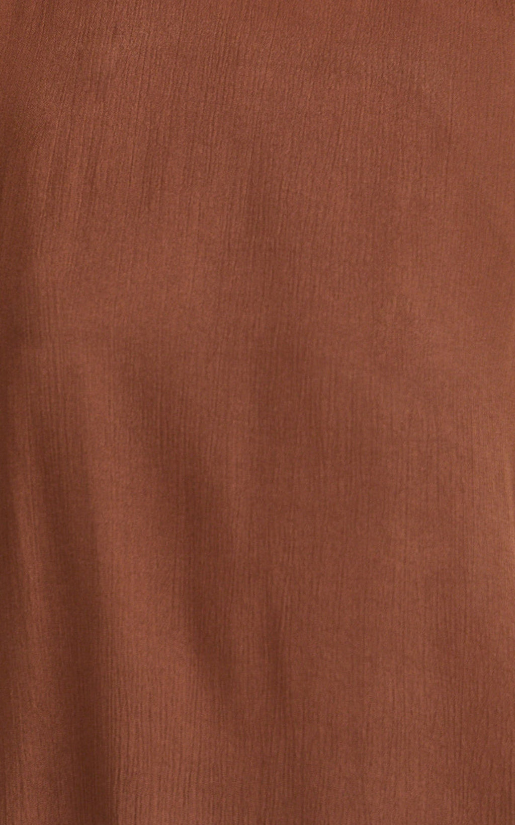 Makenna Top - Crinkle Shell Top in Chocolate