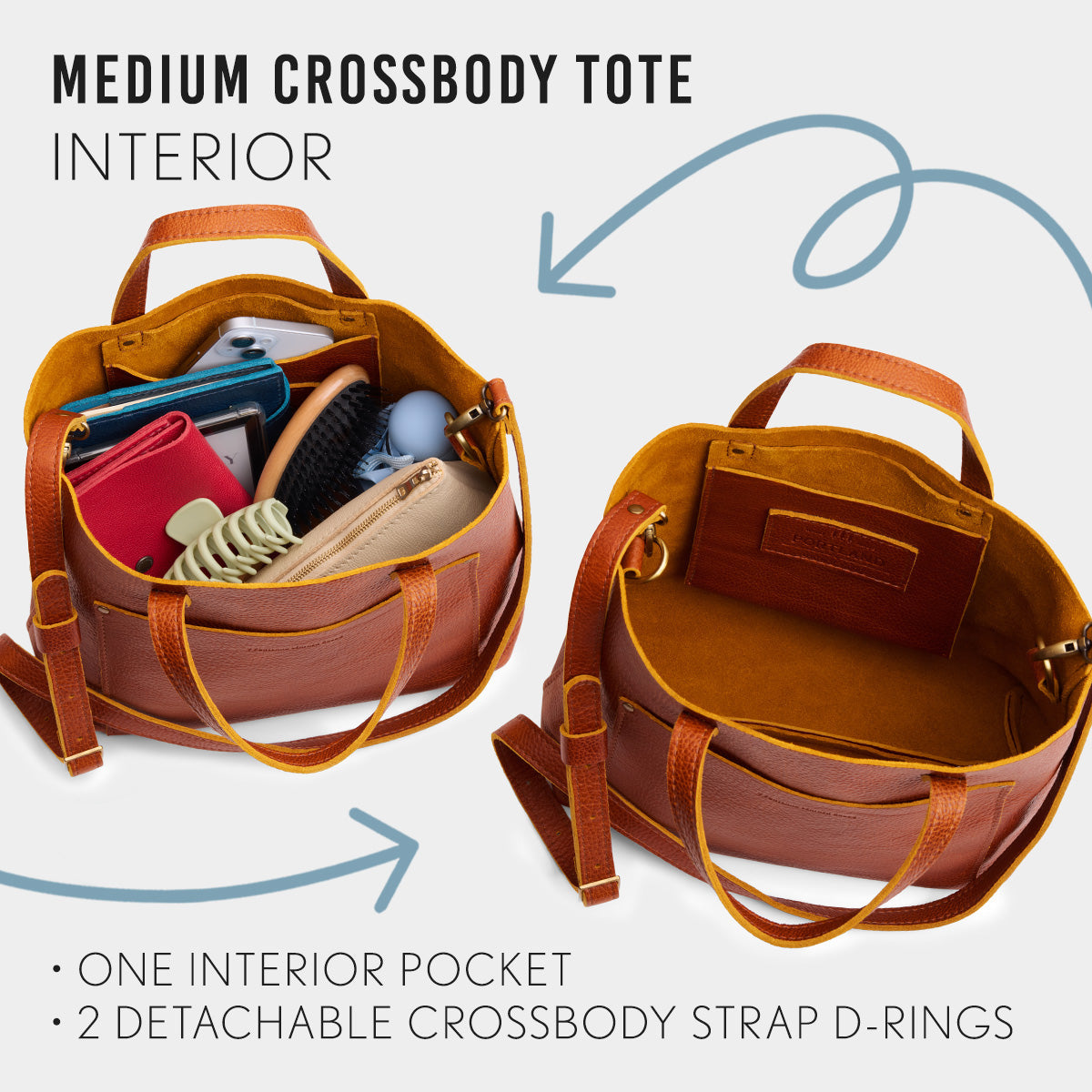Medium Crossbody Tote