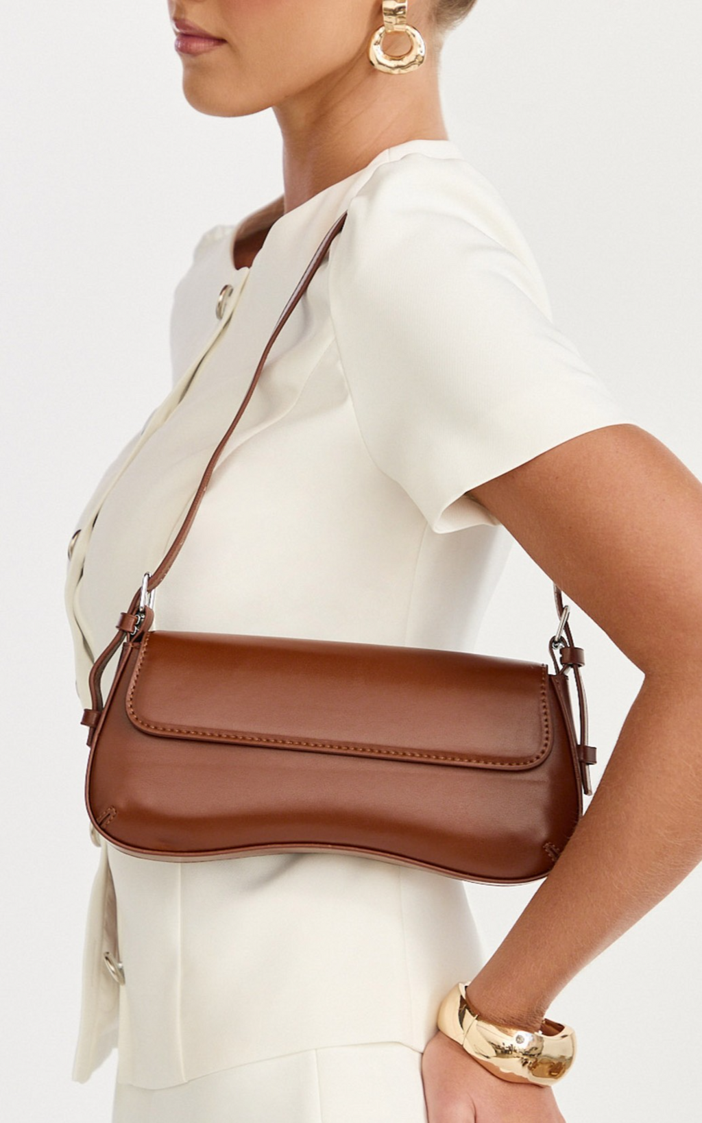 Odessa Bag - Shoulder Bag in Brown