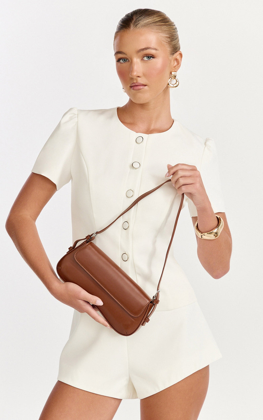 Odessa Bag - Shoulder Bag in Brown