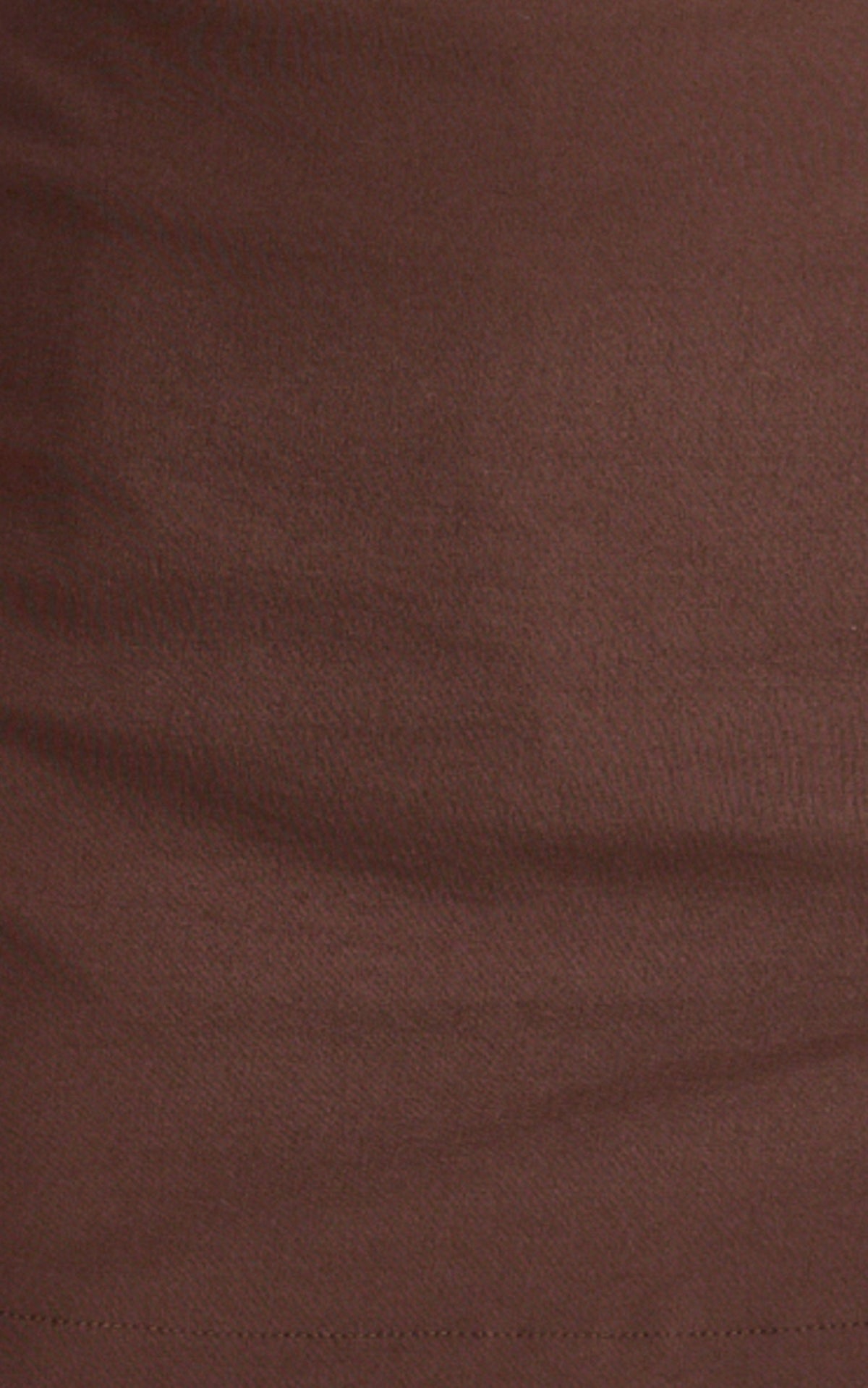 Paloma Skort - High Waisted Thigh Split Mini Skort in Chocolate