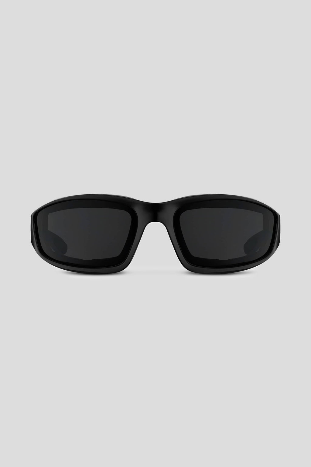 9110 Twinriders Black sunglasses with polarized UV400 lenses and EVA foam padding.