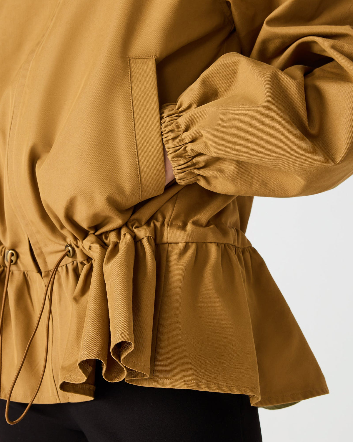 LISLE JACKET OLD GOLD