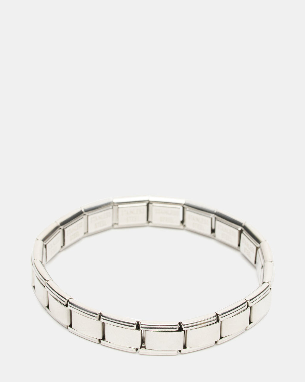 LINK Silver Stretch Bracelet | Steve Madden