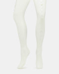 FISHNET Pearl Off-White Women's Footed Tights | Steve Madden
