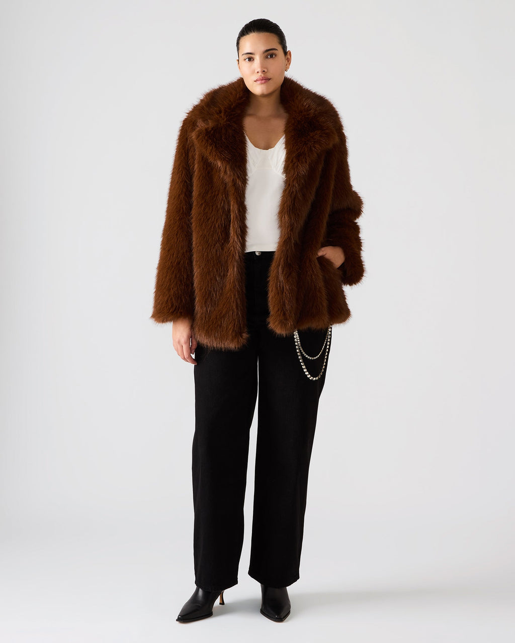KINDRA COAT BROWN