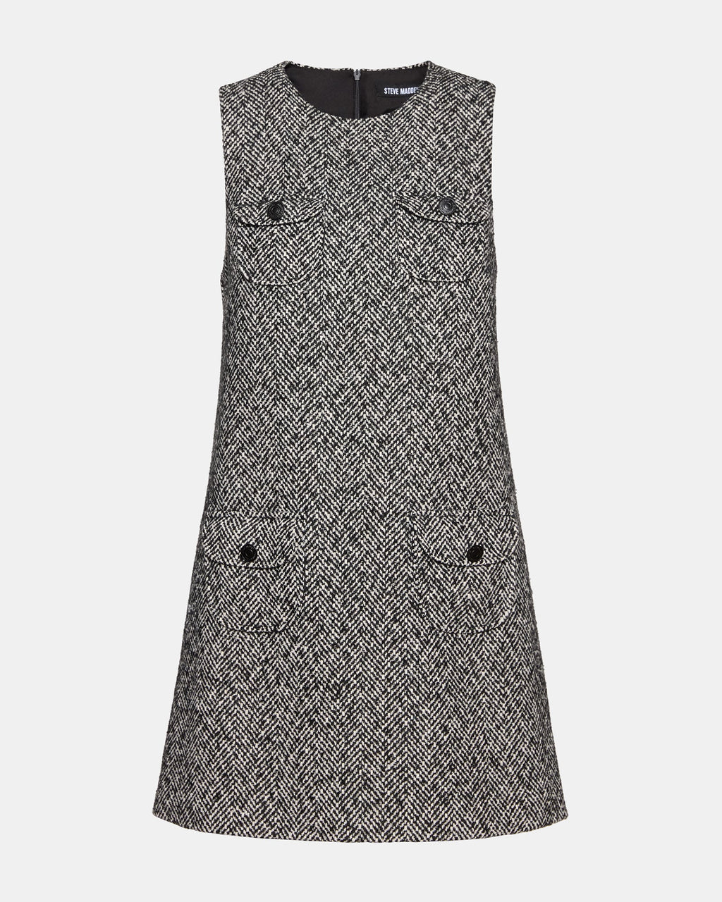 LOUIE DRESS BLACK/WHITE