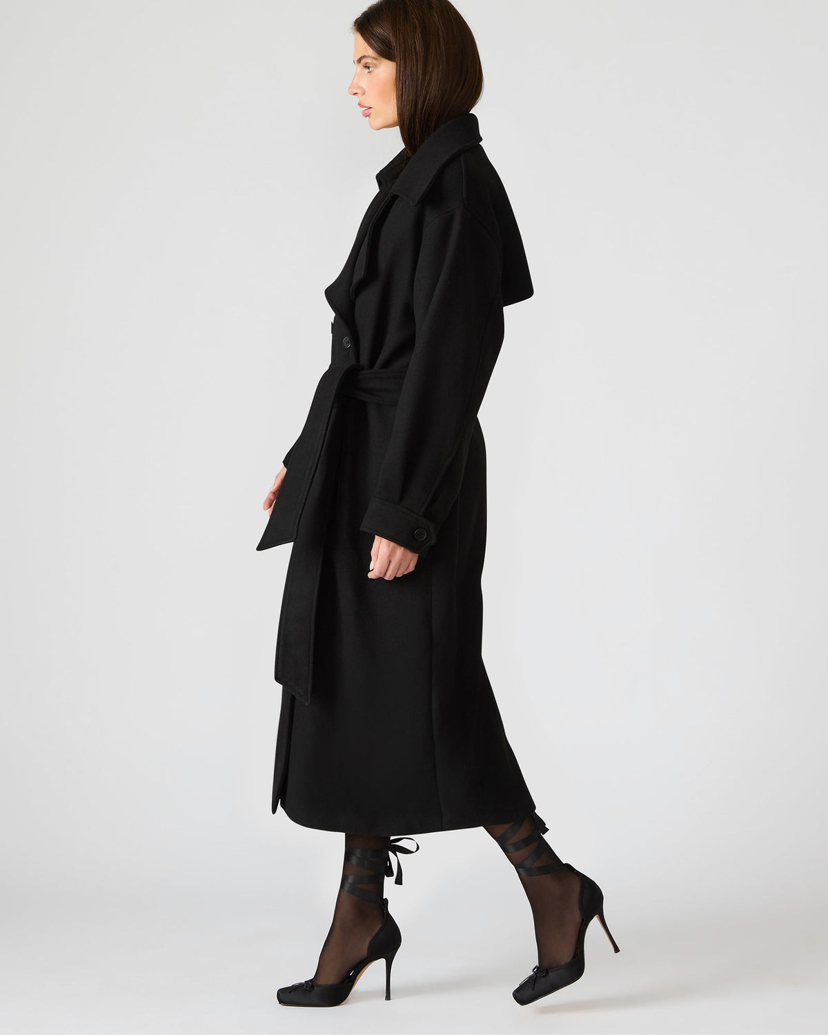 ENORA COAT BLACK