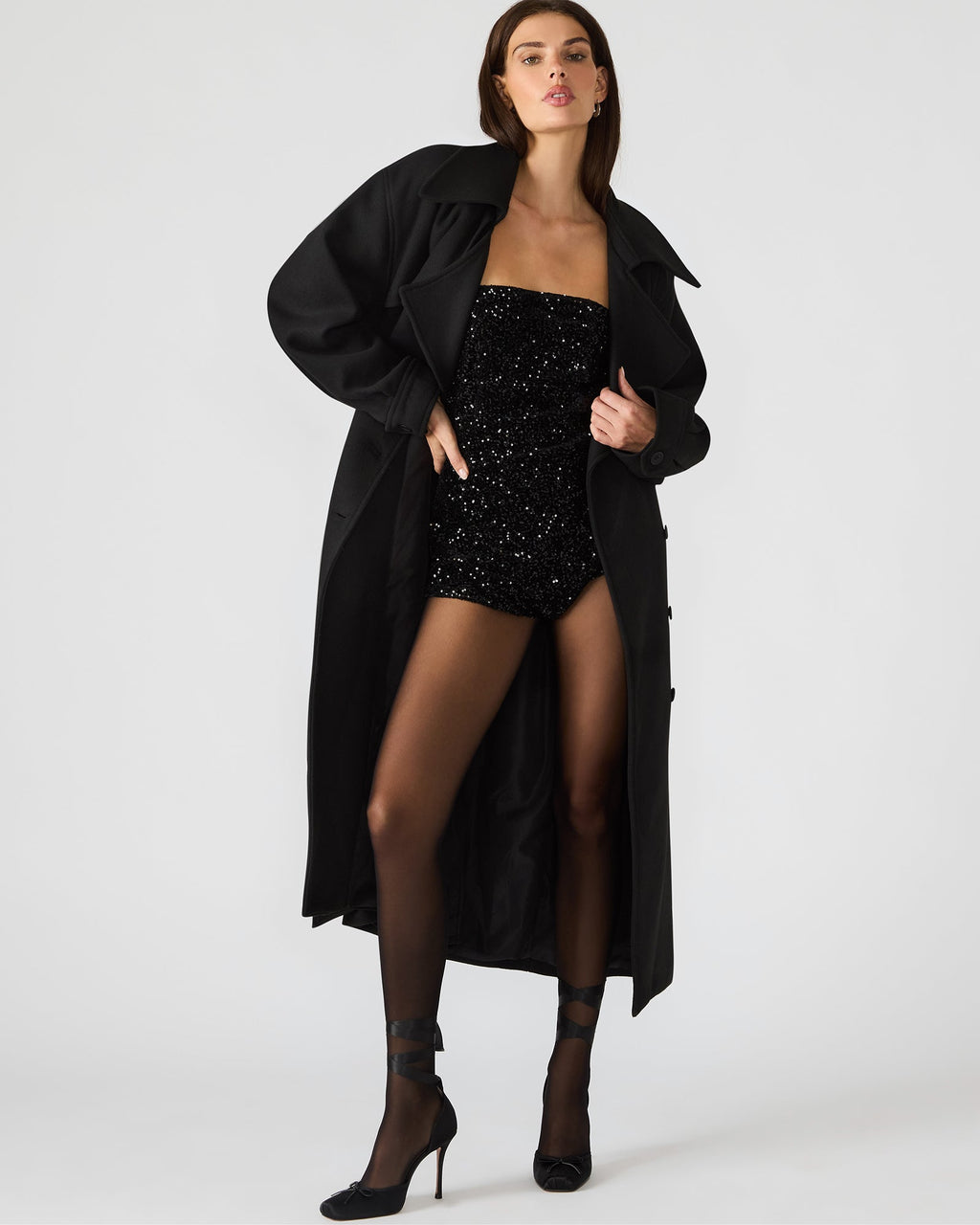 ENORA COAT BLACK