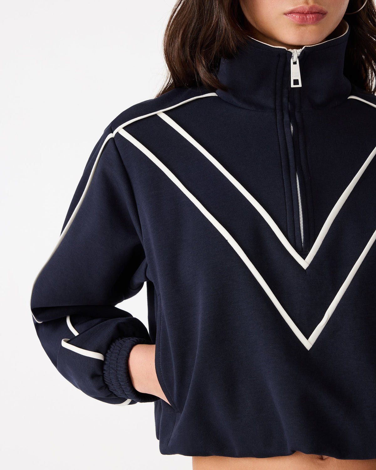 KARLINE KNIT JACKET MIDNIGHT
