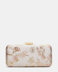 LOCAN Multi Silk Brocade Clutch Handbag | Steve Madden