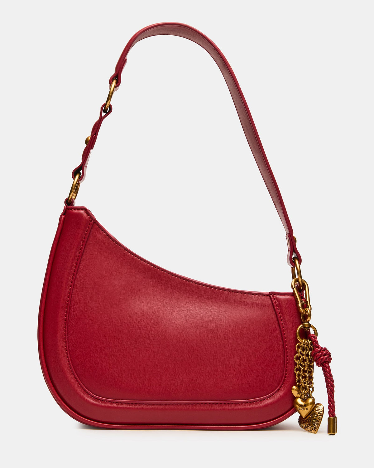 MUSEE Bag Red Asymmetrical Shoulder Strap Handbag | Steve Madden