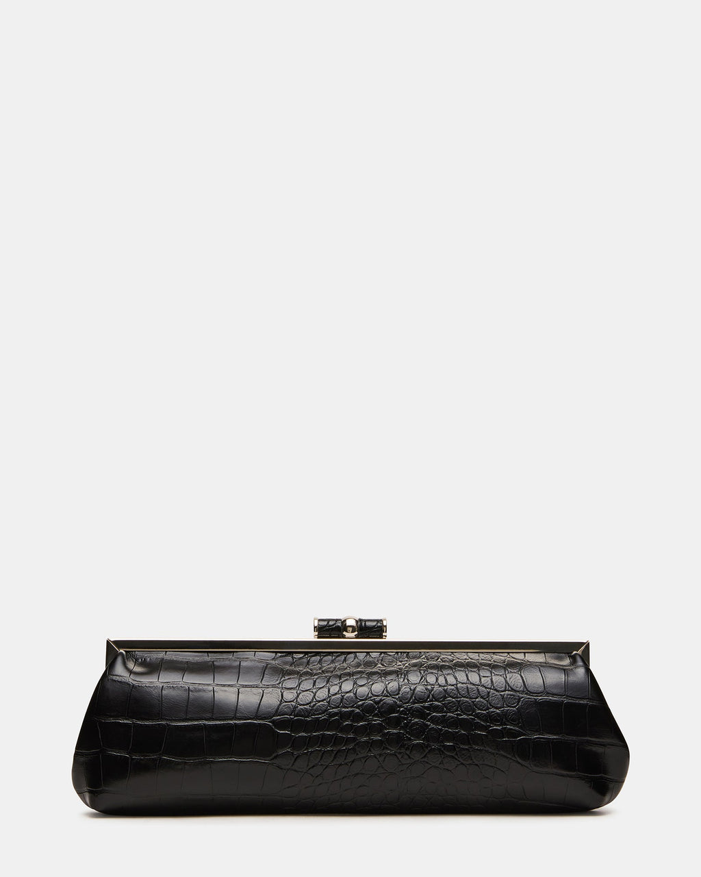STEFANO BAG BLACK CROCODILE