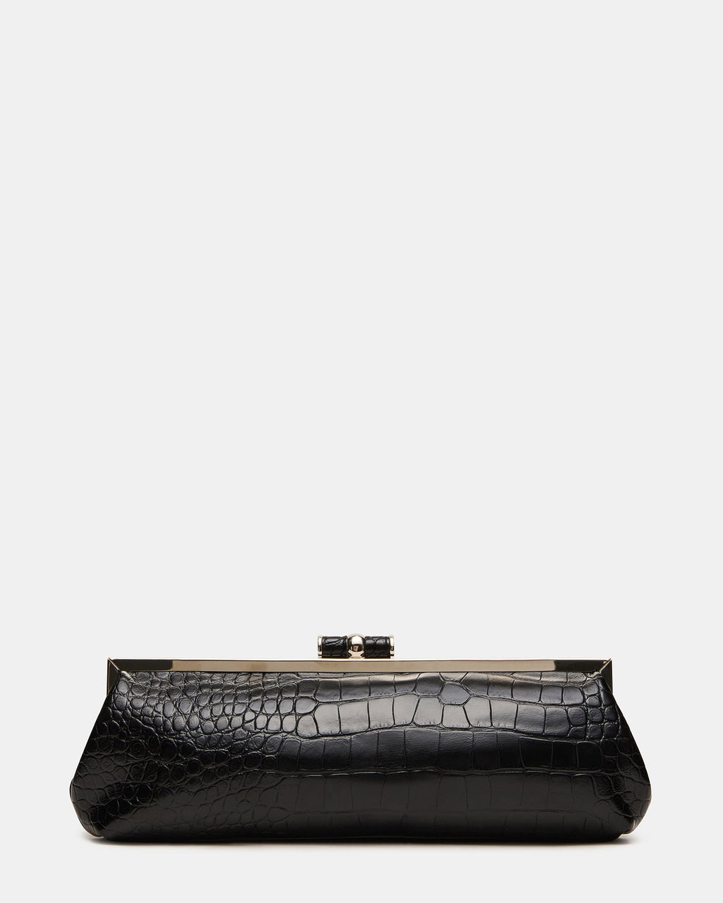 STEFANO BAG BLACK CROCODILE