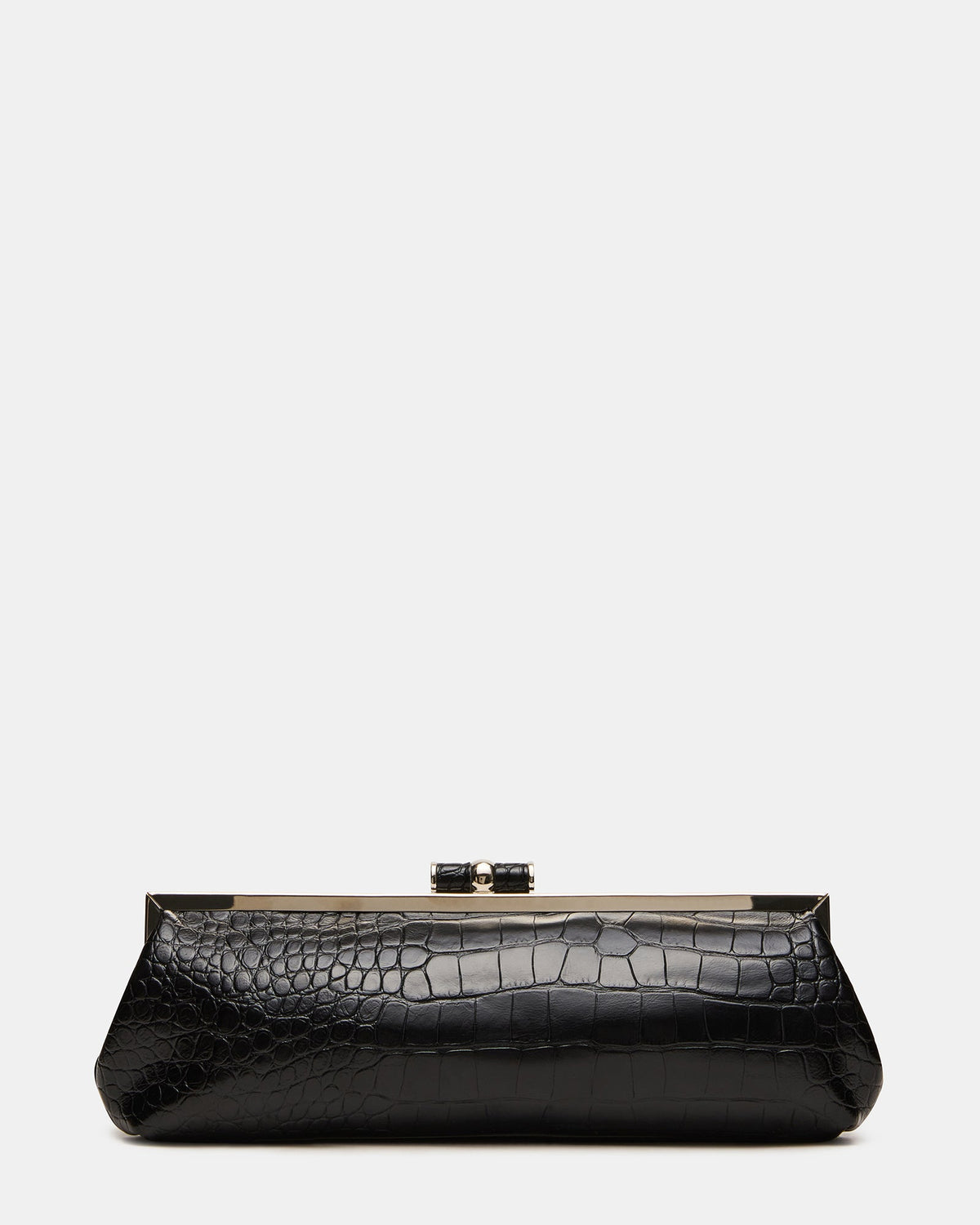 STEFANO BAG BLACK CROCODILE
