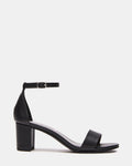 Kids' CARRSON Black Smooth Girls' Dress Heel | Steve Madden