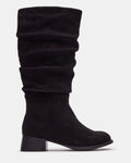 Kids' PEPPER Black Girls' Knee-High Boot | Steve Madden
