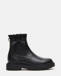 Toddlers' BUBBLES Black Chelsea Lug Girls' Ankle Boot | Steve Madden
