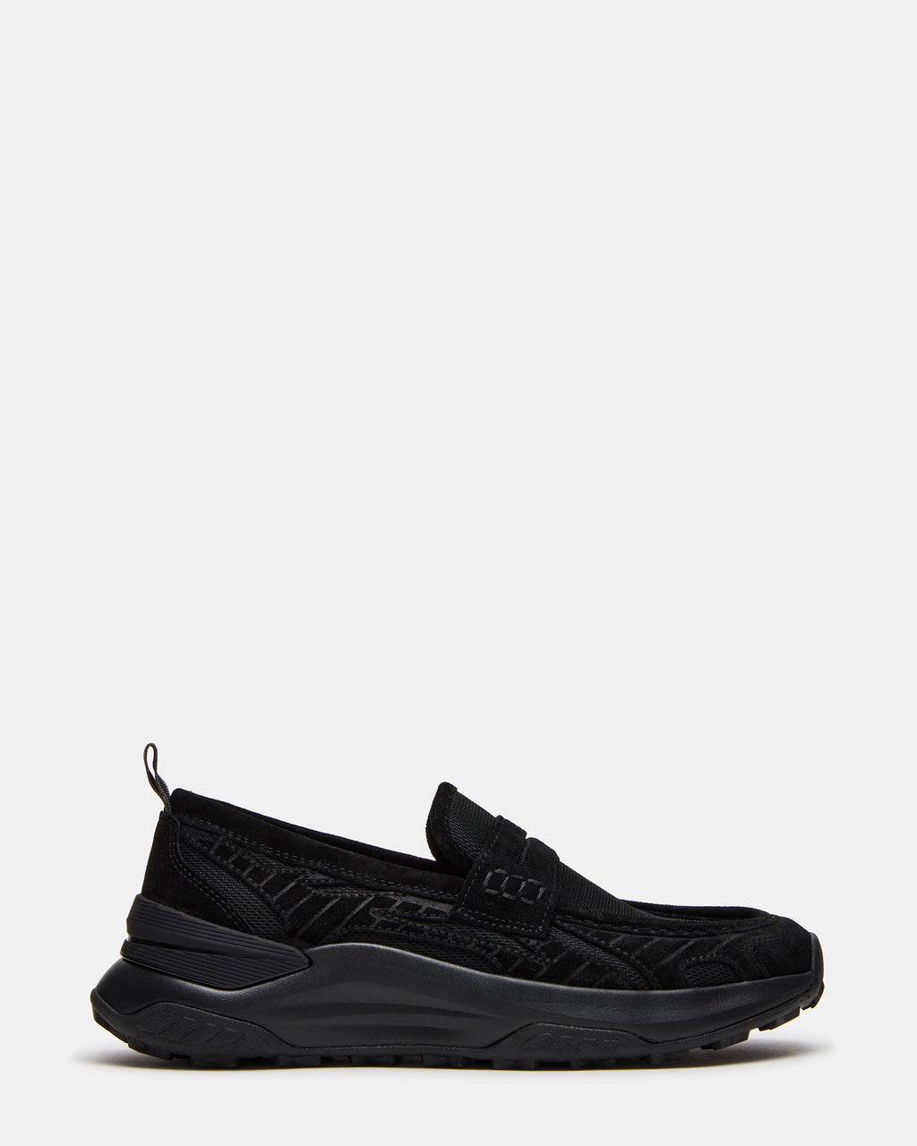 PARRISH Black Low-Top Slip-On Men's Sneaker | Steve Madden