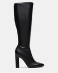 ARIA Black Wide Calf Knee-High Women's Boot | Steve Madden