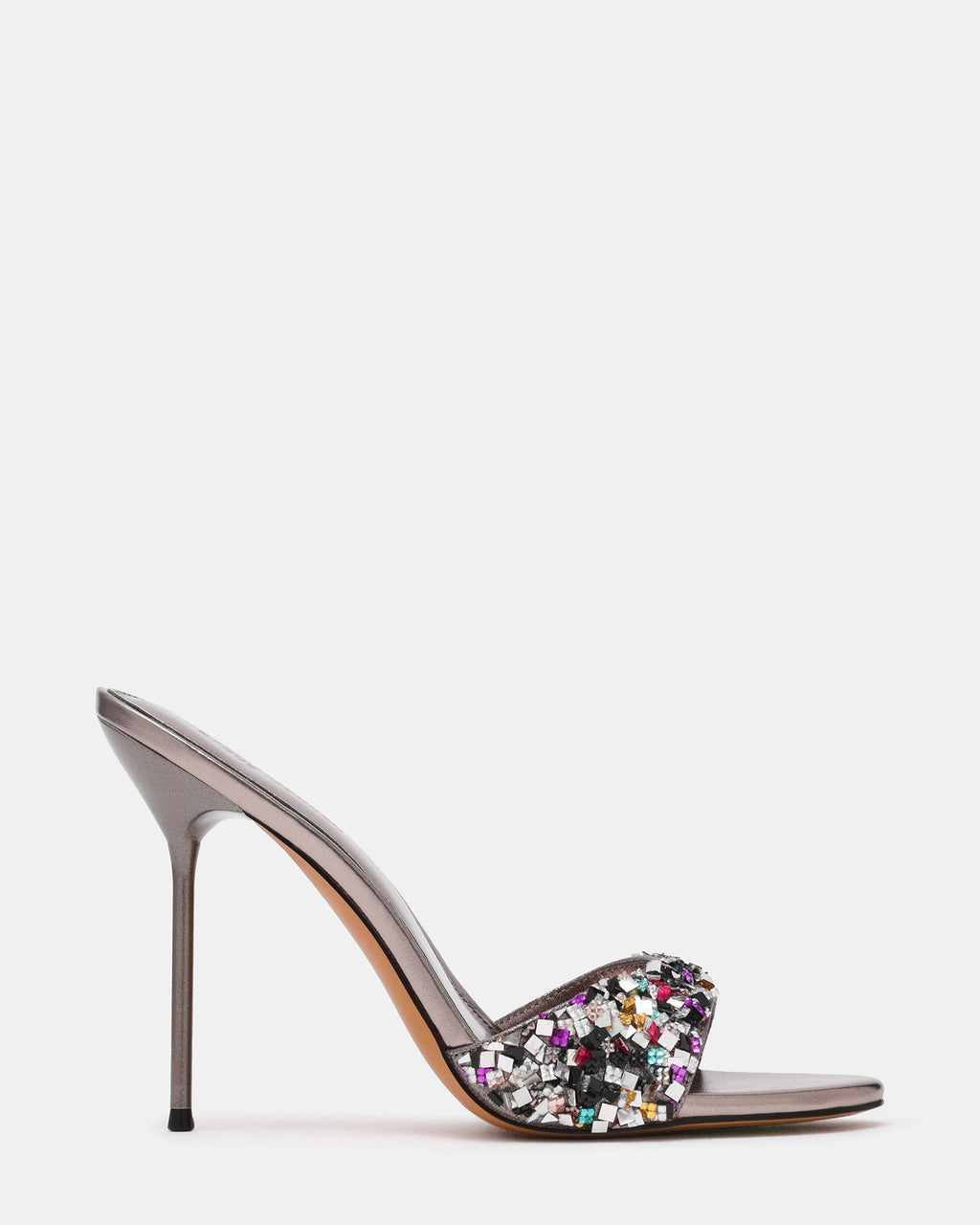 DAVINA PEWTER MULTI RHINESTONES