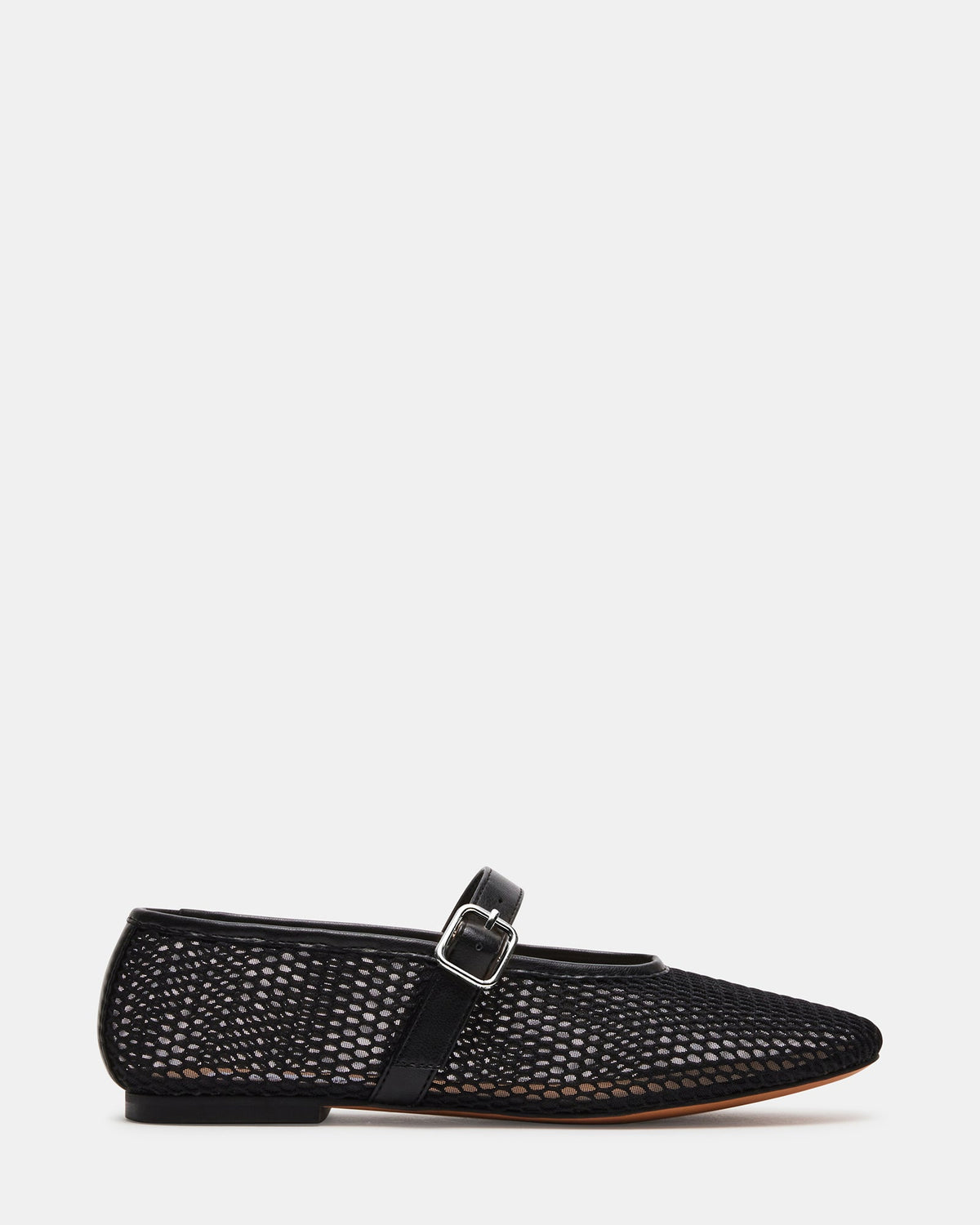 DREAMING Black Multi Mesh Women's Mary Jane Flats | Steve Madden