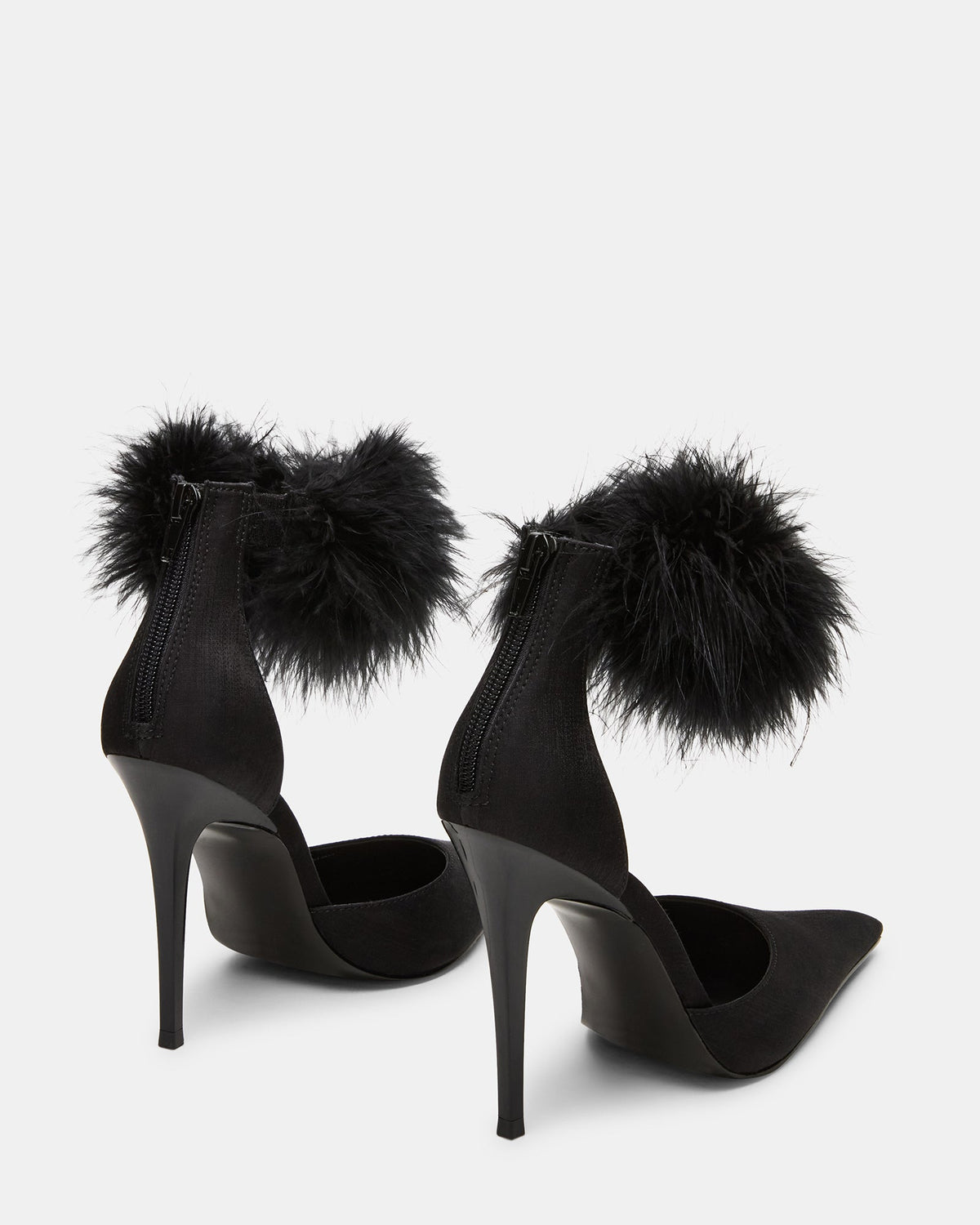 ELUSIVE BLACK SATIN