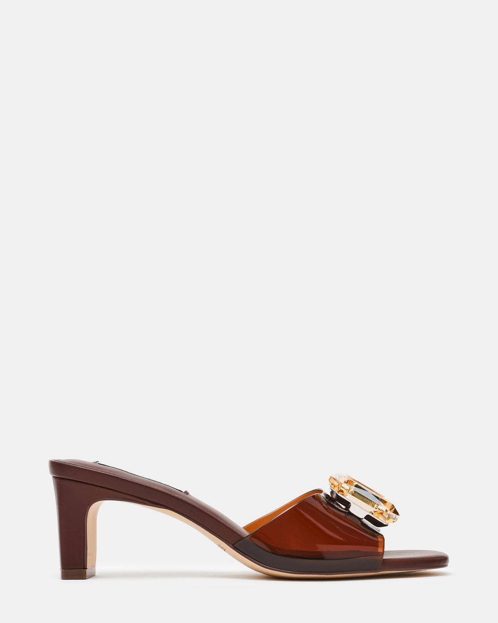 GIGLI Brown Multi Mule Women's Block Heel | Steve Madden