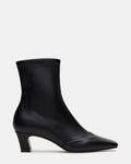 JETER Black Square-Toe Women's Ankle Boot | Steve Madden