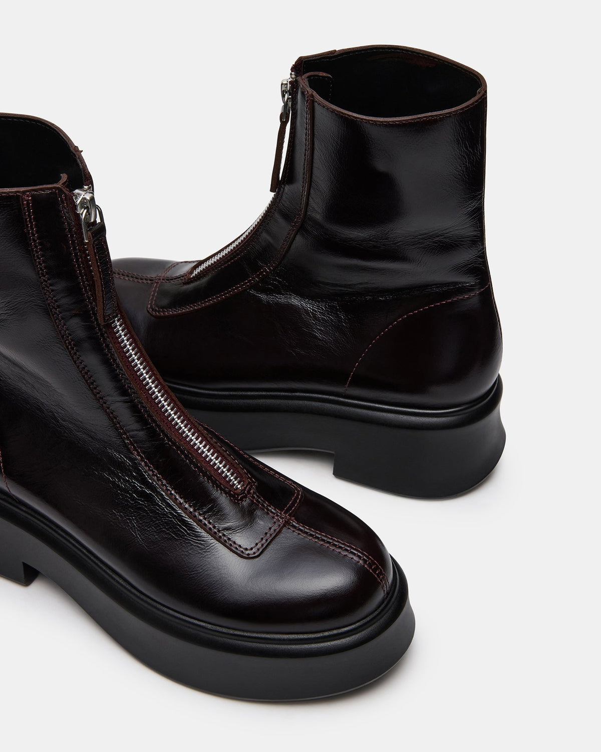 JONES DARK CHERRY LEATHER
