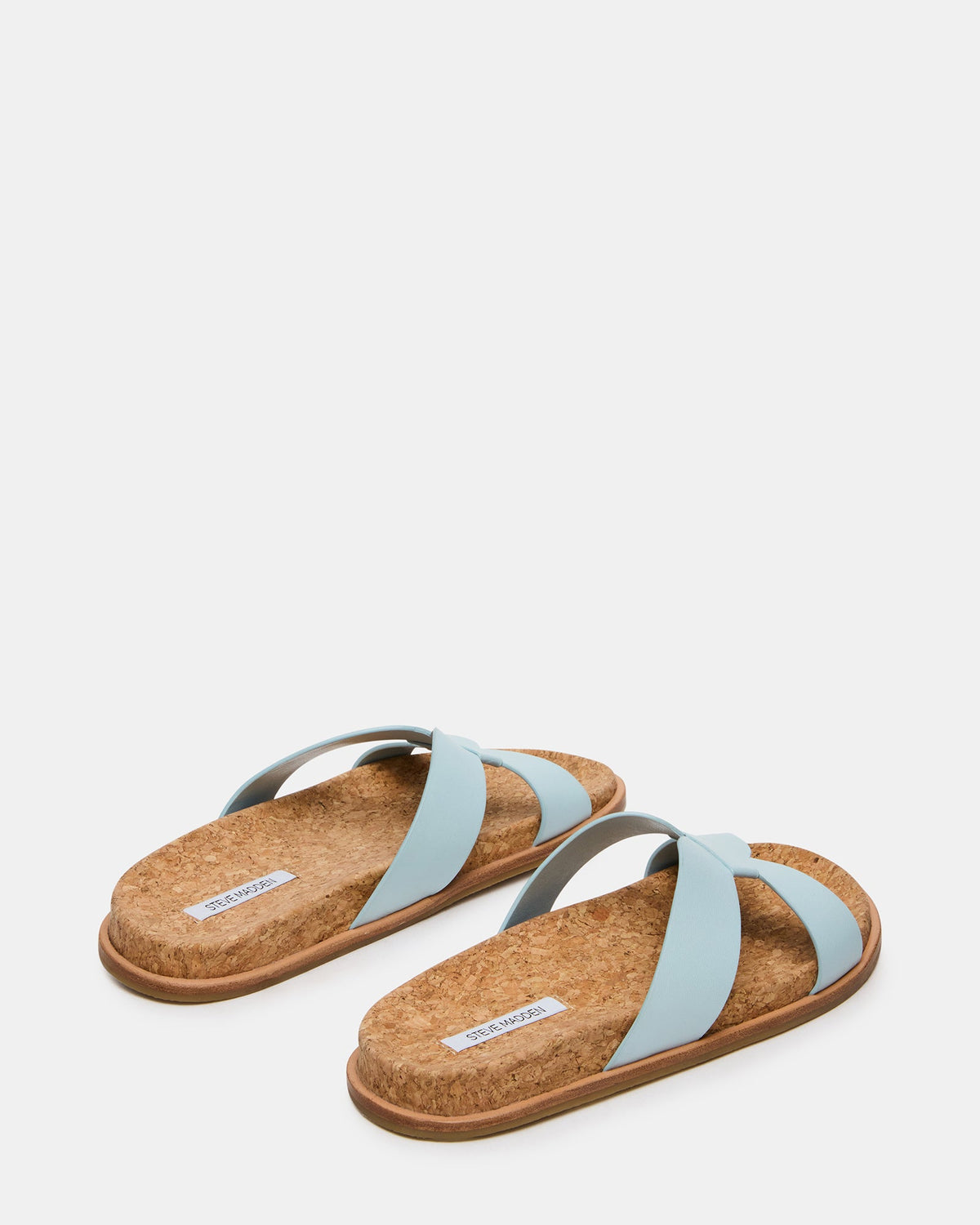 MARILU CORK LIGHT BLUE LEATHER