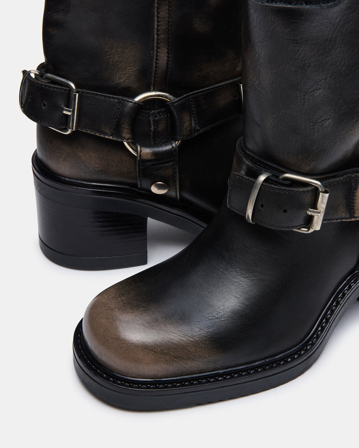STEEL BLACK DISTRESSED