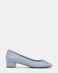 STEFFI Baby Blue Ballet Bow Women's Block Heel | Steve Madden