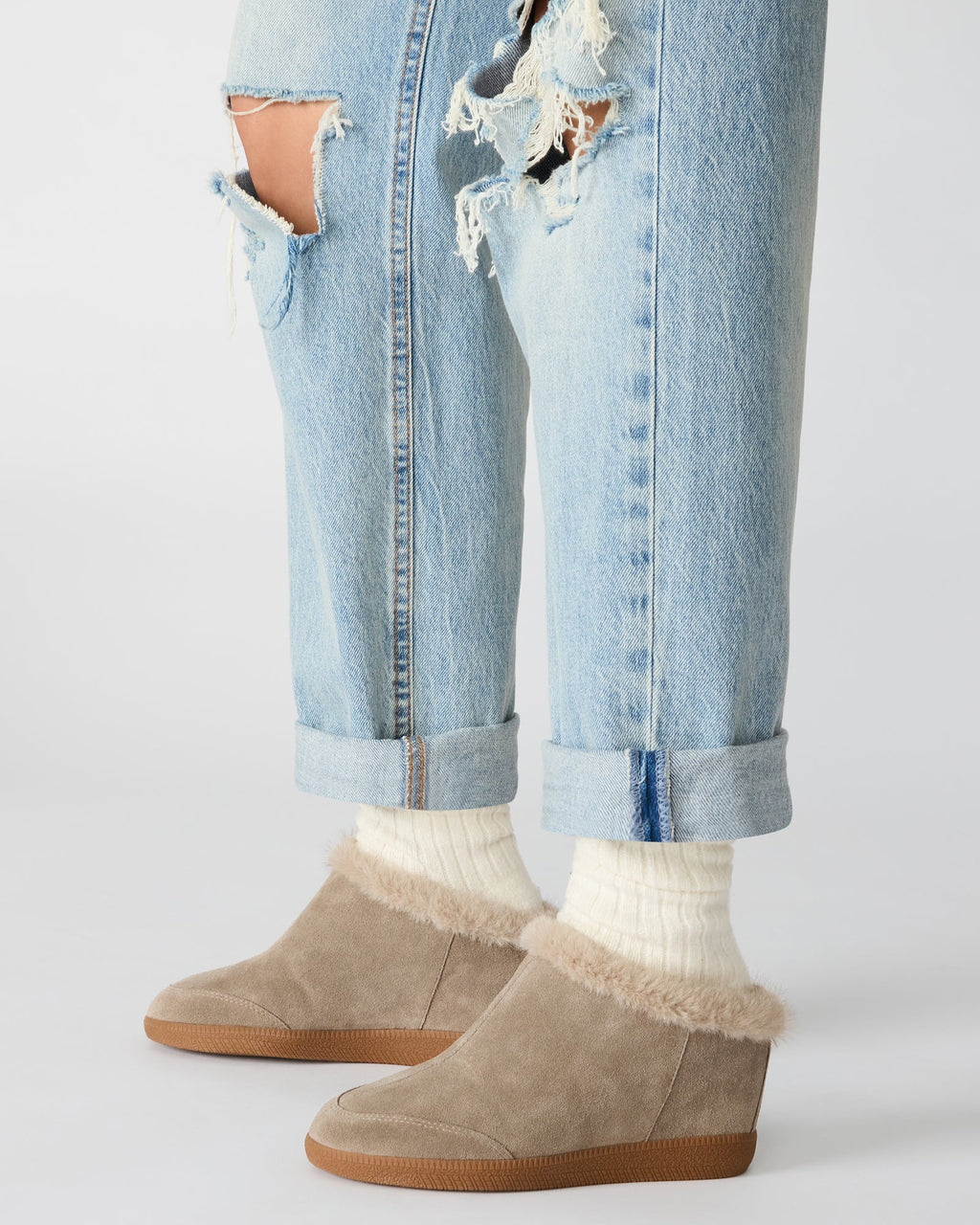 TAKI CHESTNUT SUEDE