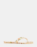 TRELLA Jelly Citrus Square-Toe Thong Women's Sandal | Steve Madden