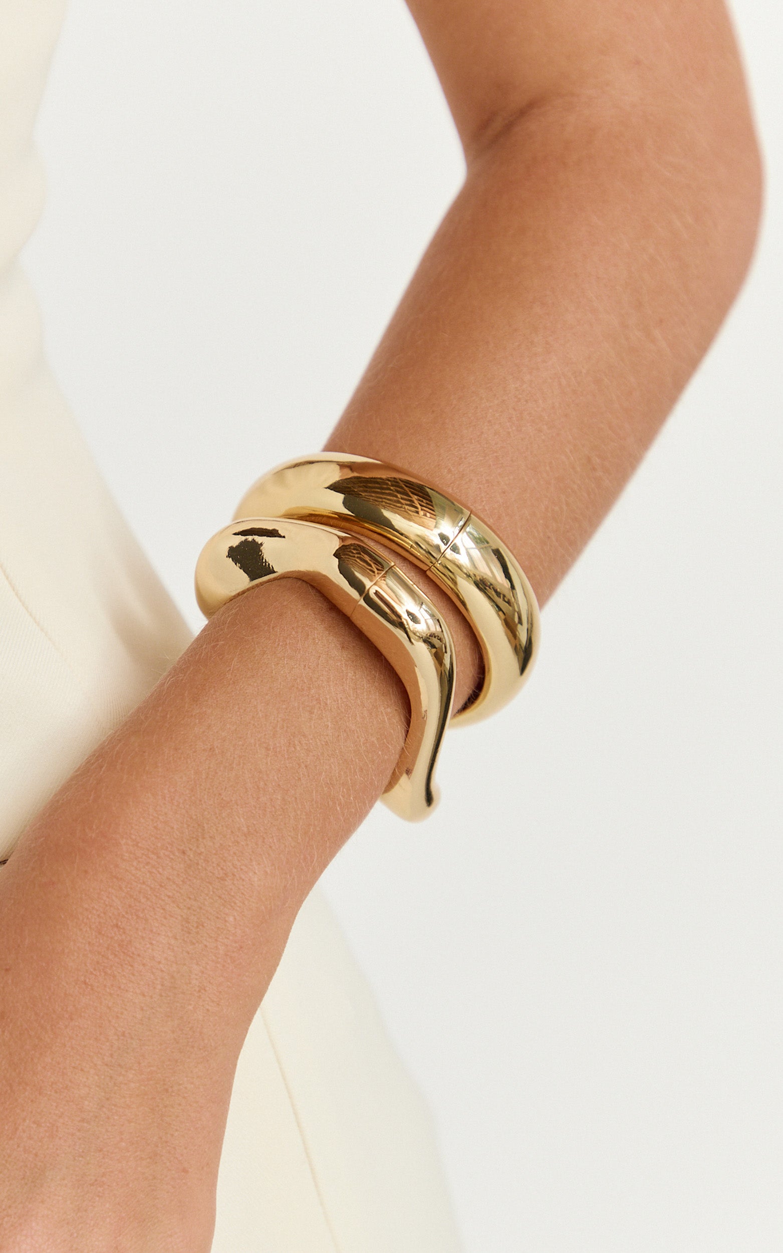 Simona Bangles - 2 Pack Bangles in Gold
