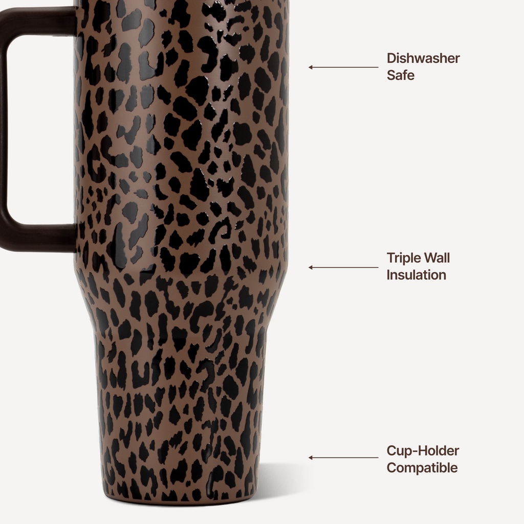Traveler (32oz) - Brown Leopard - image 4