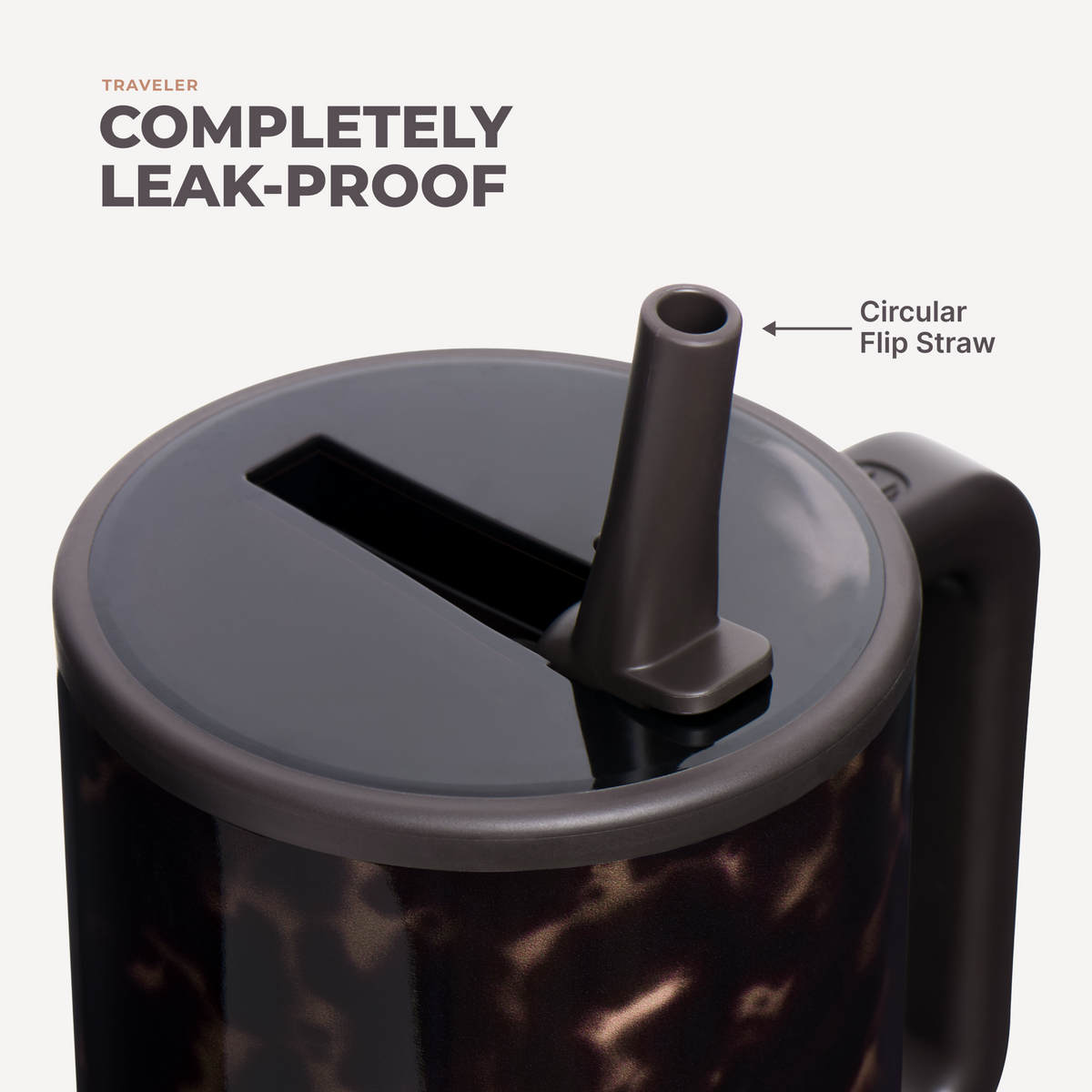Traveler (32oz) - Mocha Tortoise - image 4