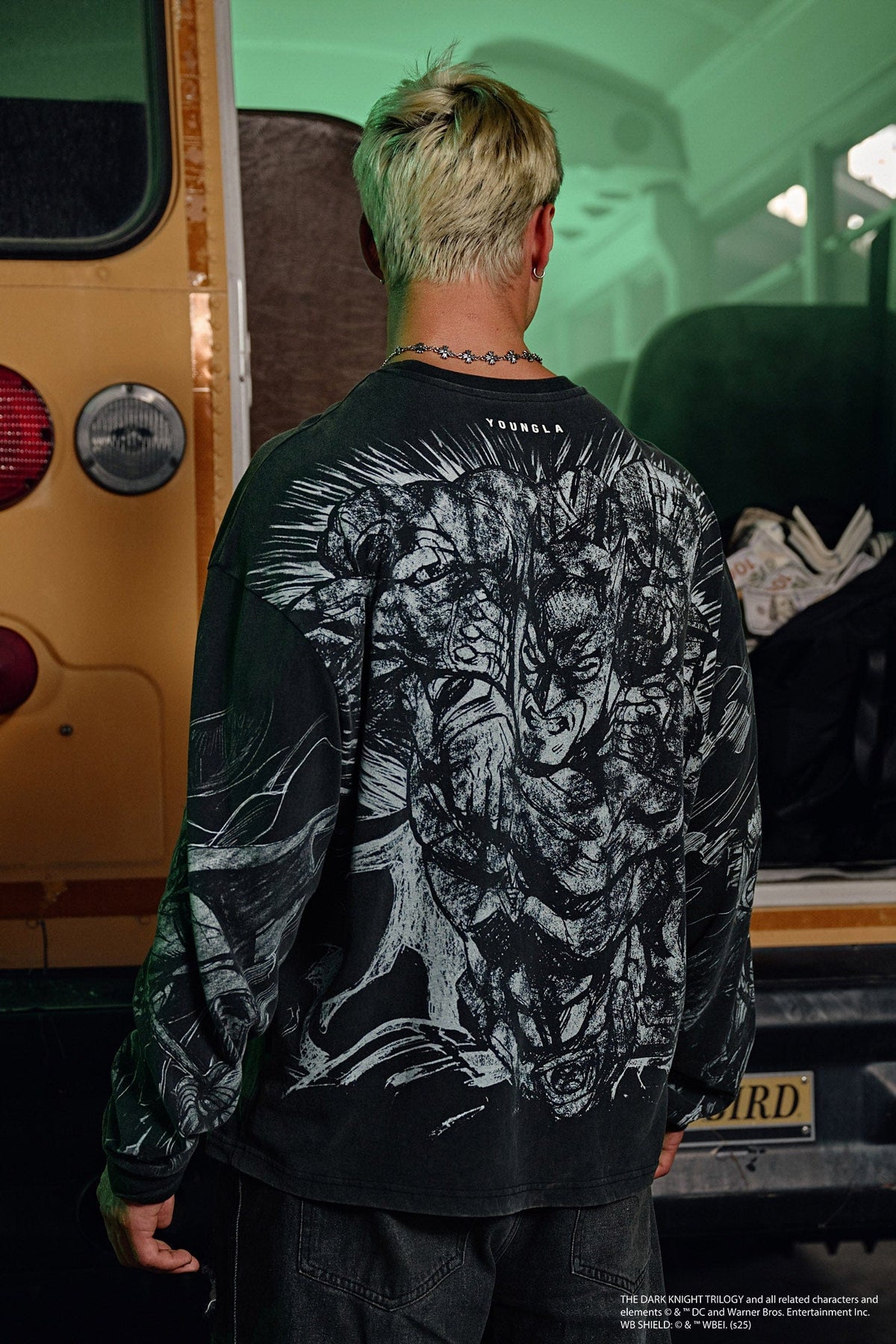 8002 - Batman Comic Longsleeves