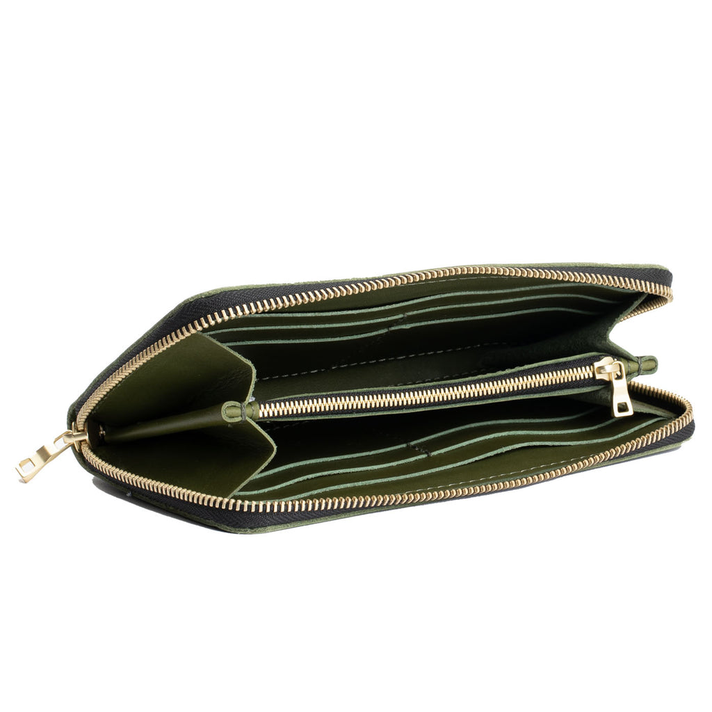 Accordion Zip Wallet