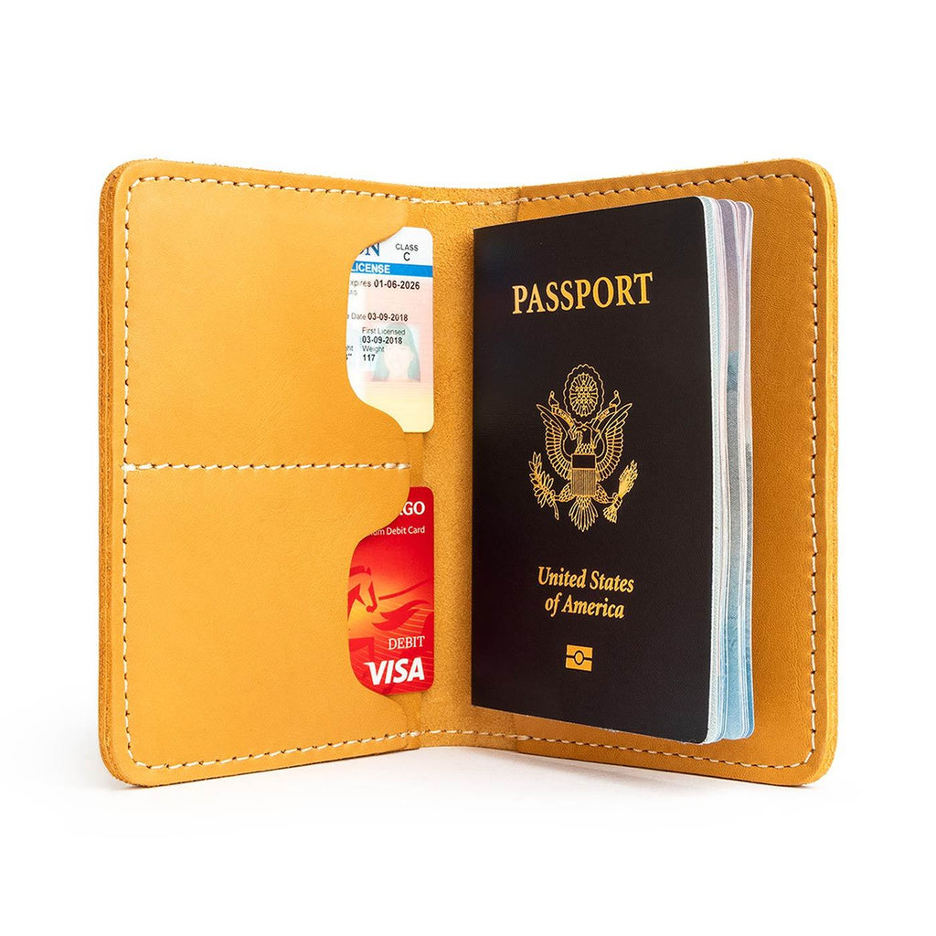 Almost Perfect' Leather Modern Passport Holder