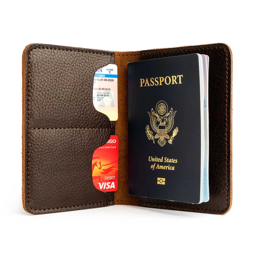 Almost Perfect' Leather Modern Passport Holder