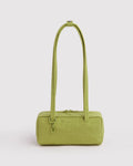 Small Nylon Bowler Bag - Chartreuse