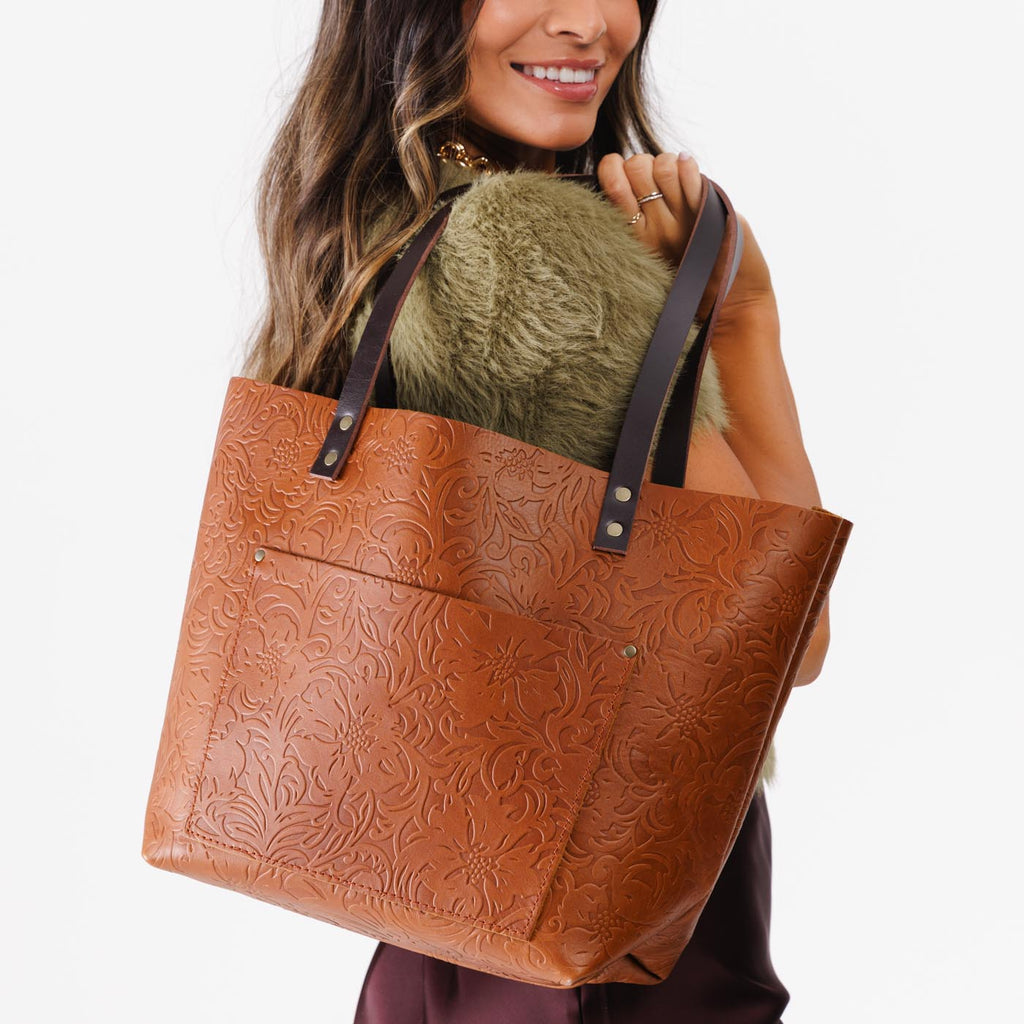 Almost Perfect' Leather Tote Bag