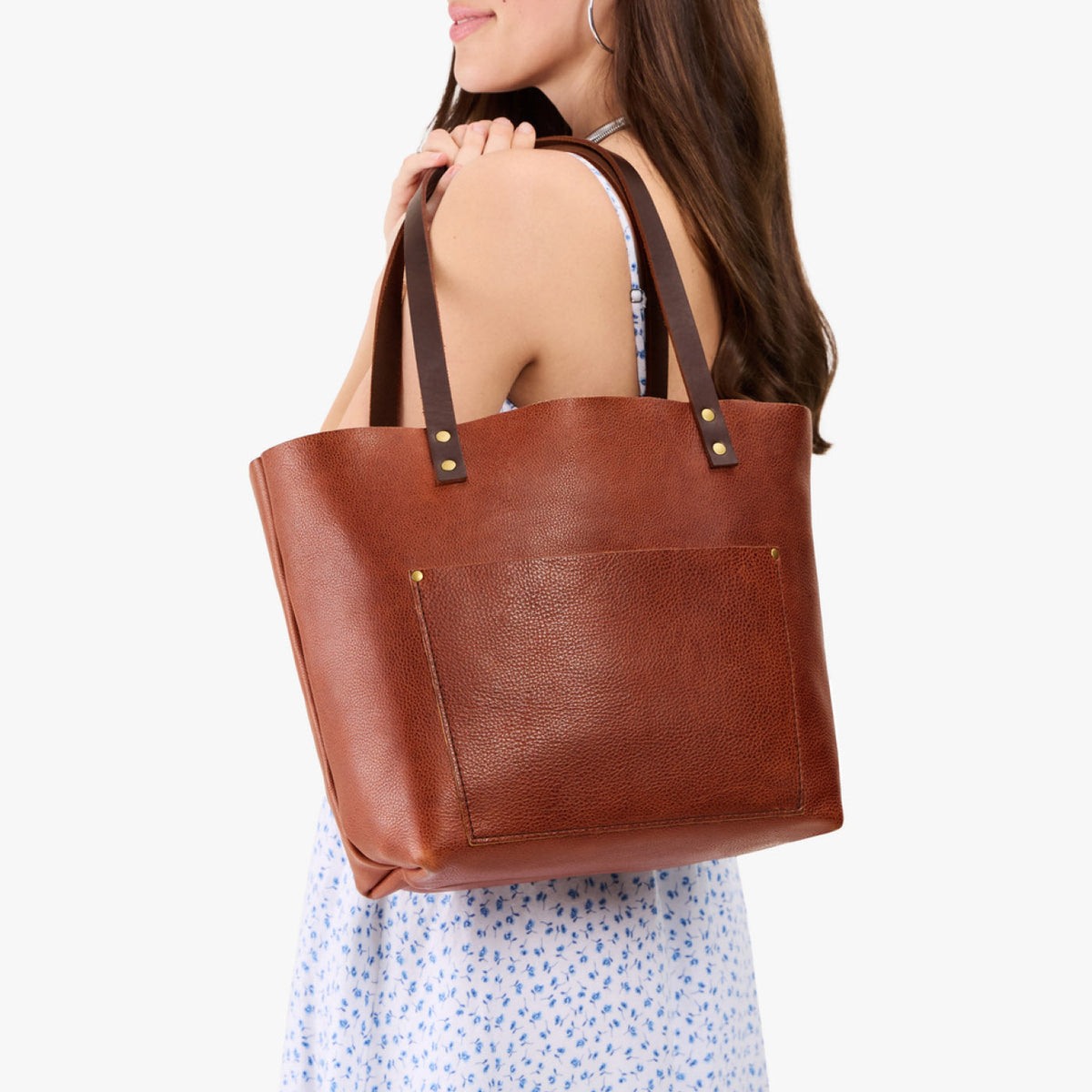 Almost Perfect' Leather Tote Bag