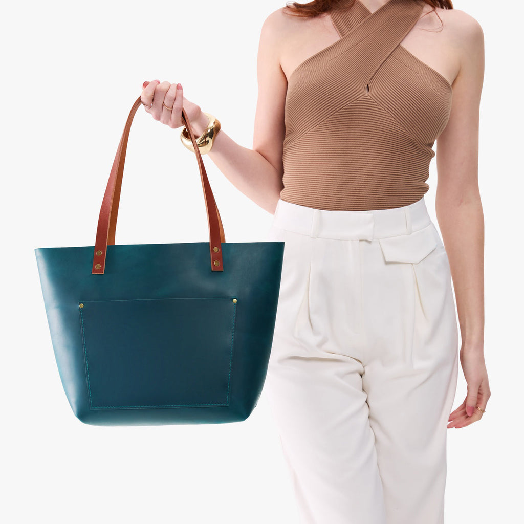 Almost Perfect' Leather Tote Bag