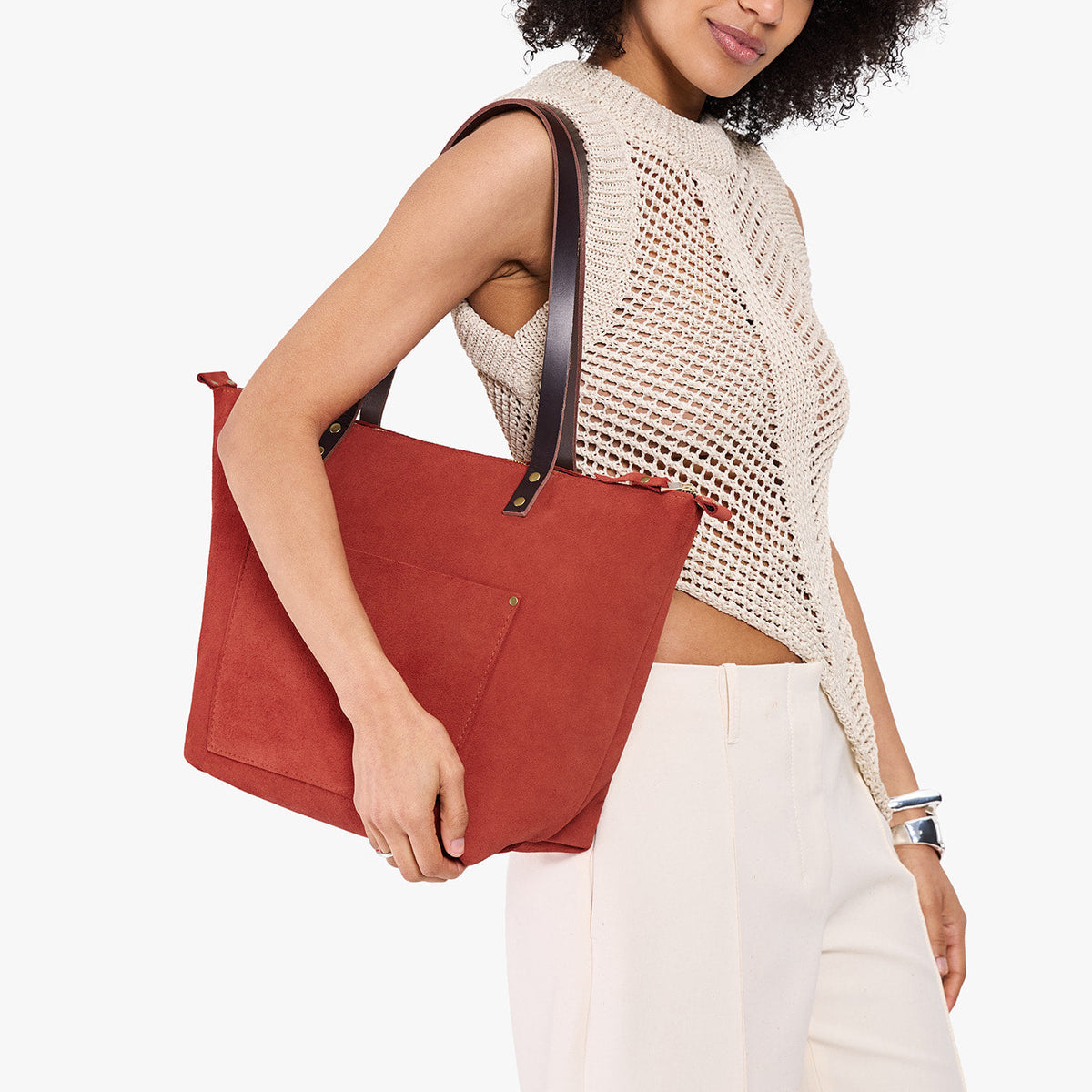 Almost Perfect' Leather Tote Bag