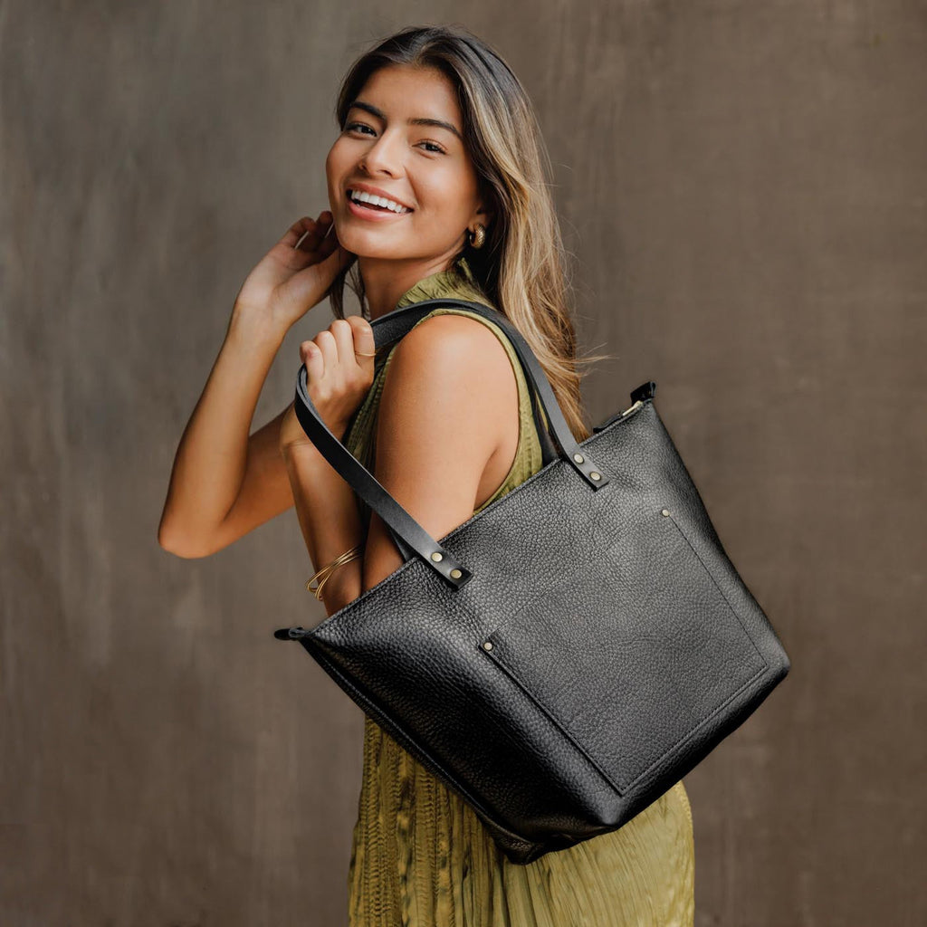 Almost Perfect' Leather Tote Bag